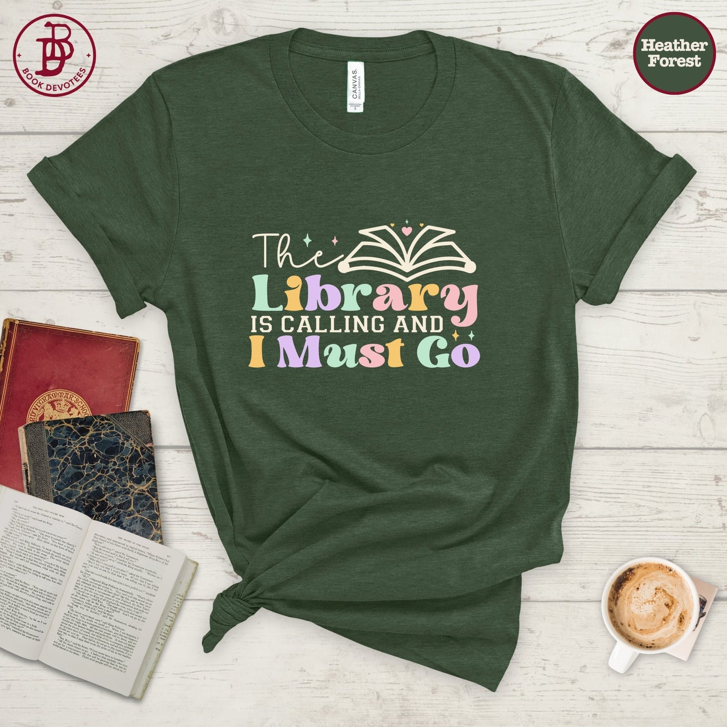 Library is Calling Tee