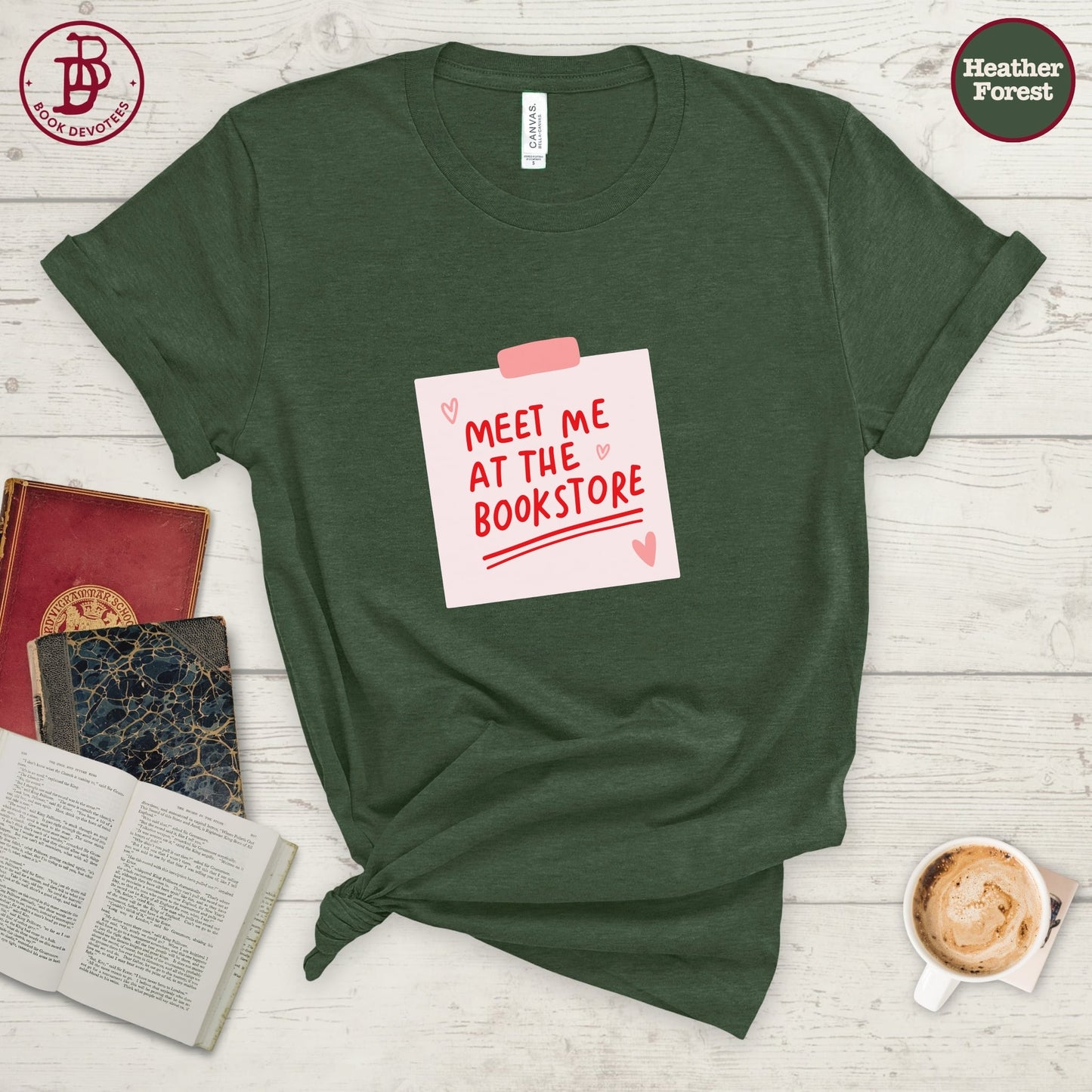 Meet Me at the Bookstore Tee