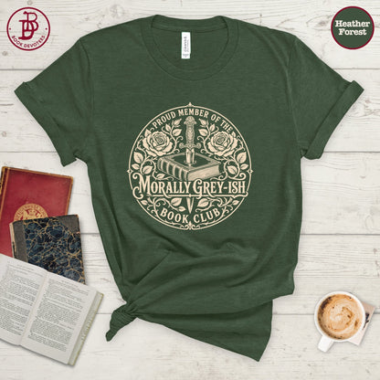 Morally Greyish Book Club Tee