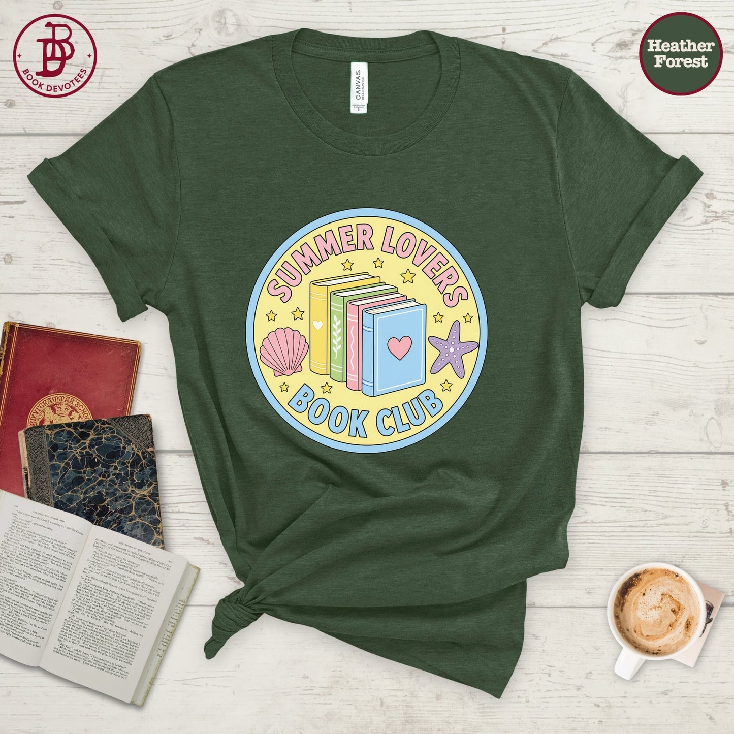 Summer Lovers Book Club Tee
