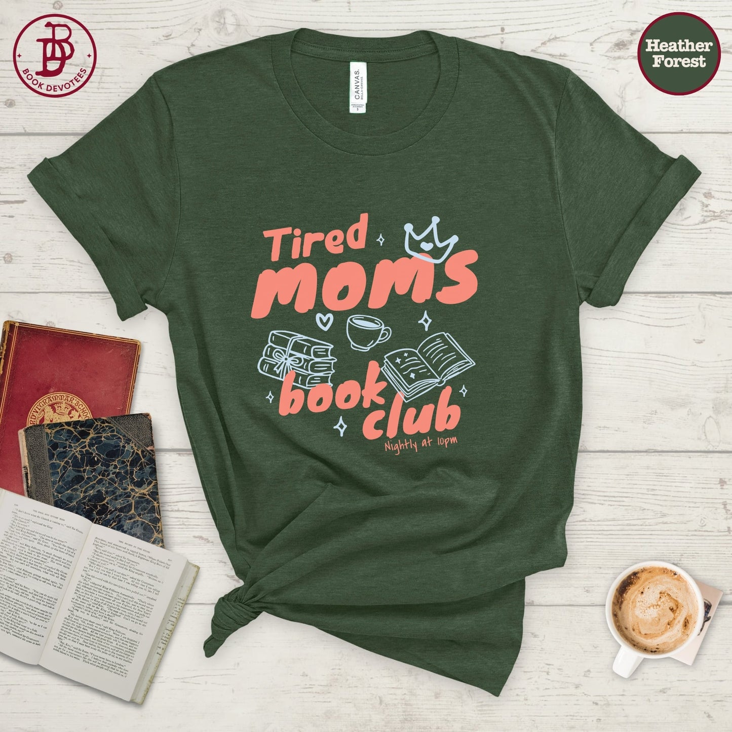 Tired Moms Art Tee