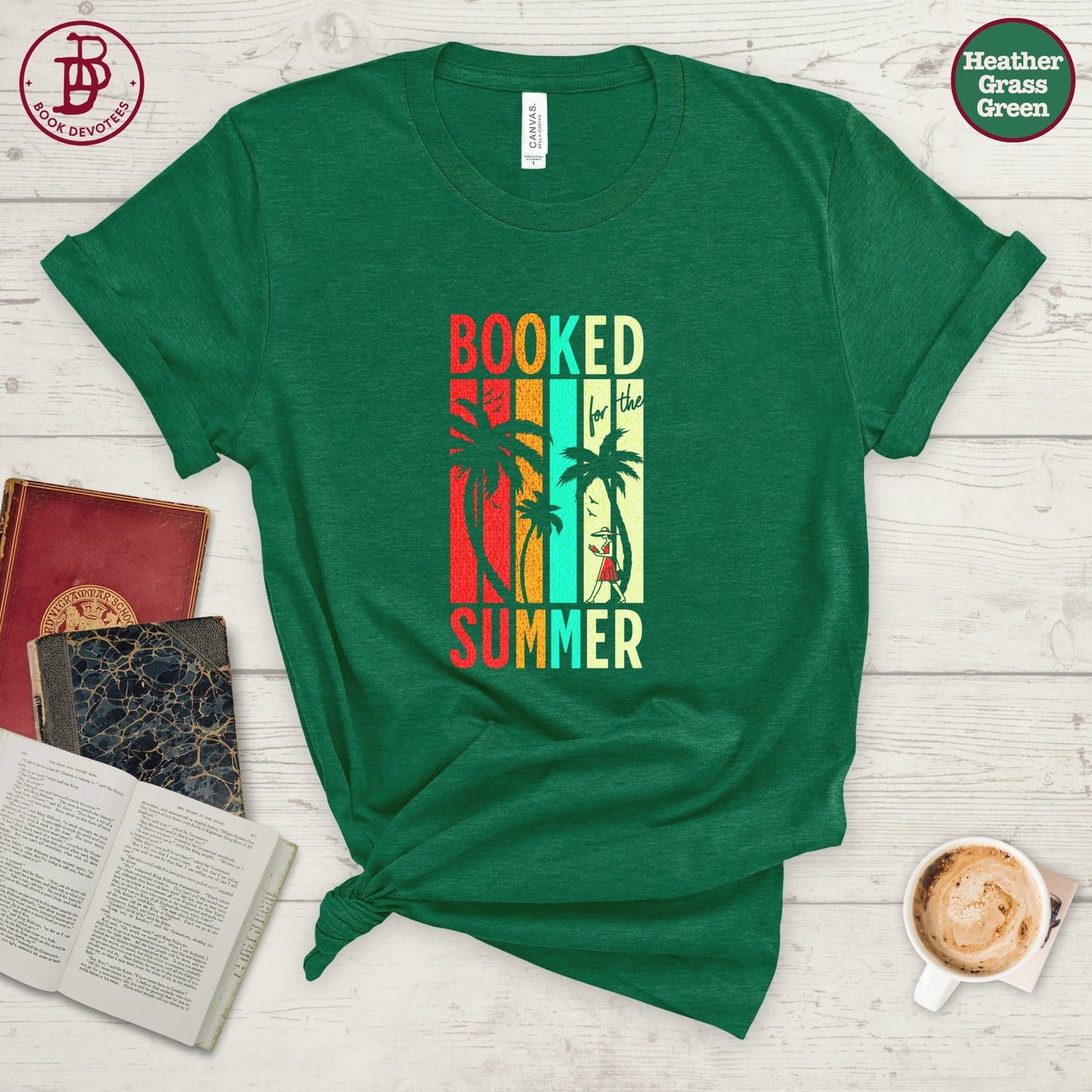 Booked for Summer Tee