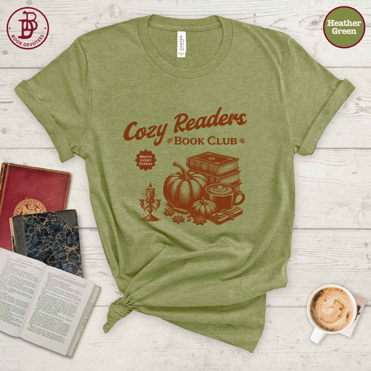 Cozy Readers Book Club Tee