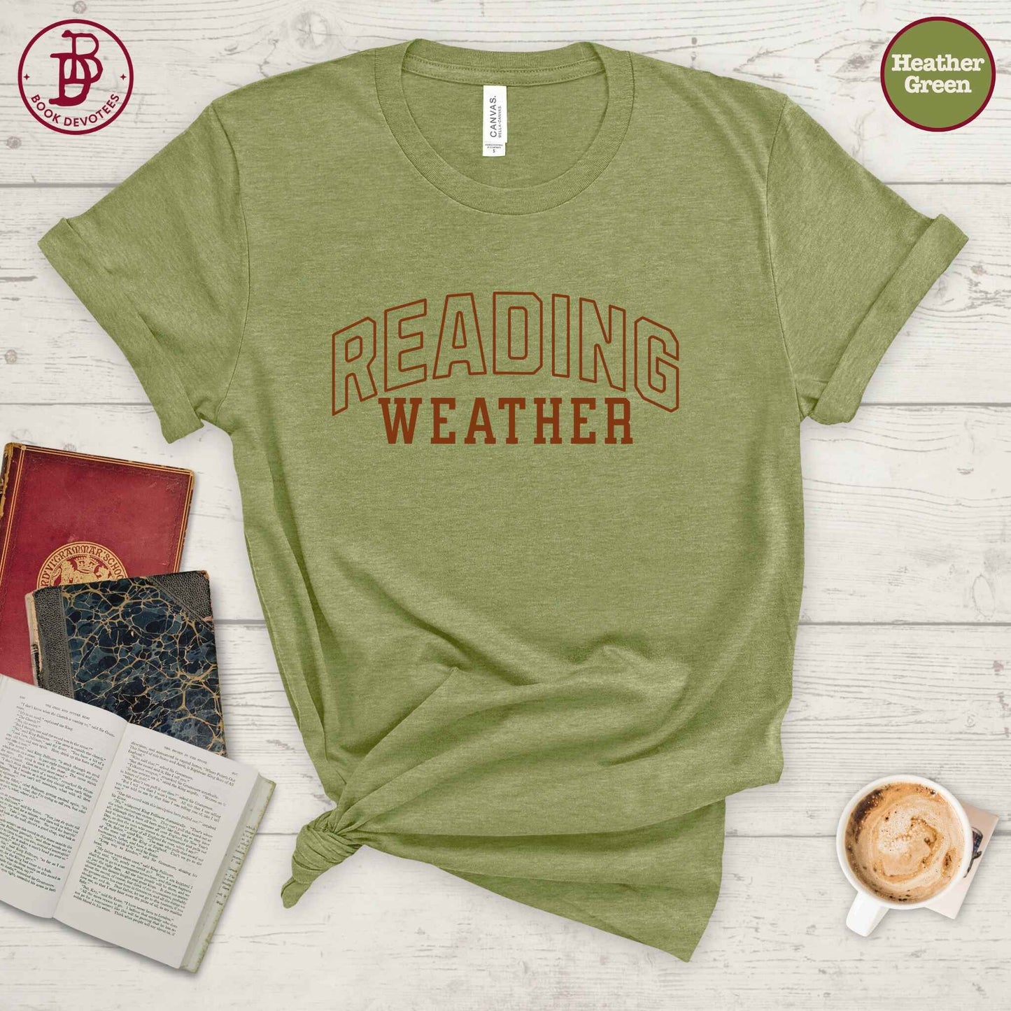 Reading Weather Tee