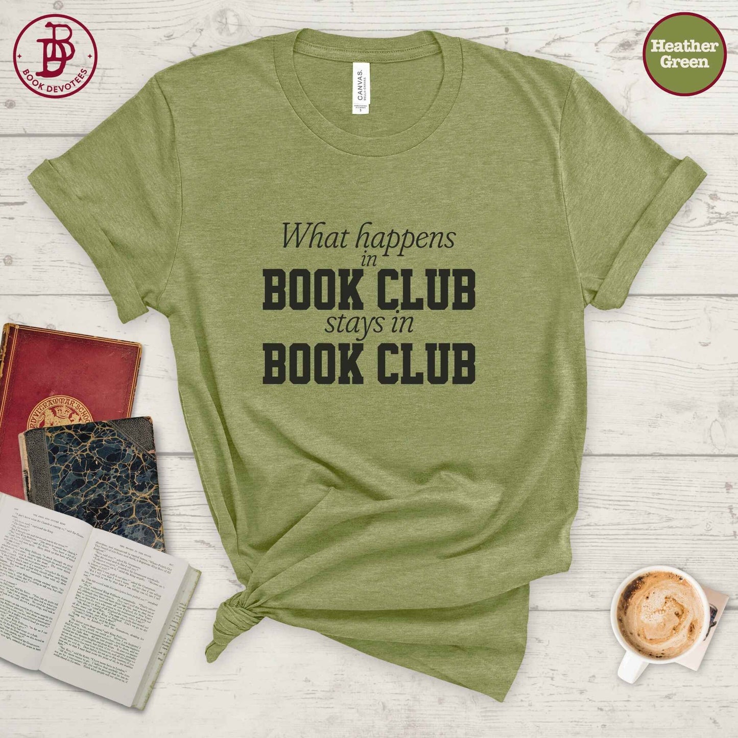 Stays in Book Club Tee