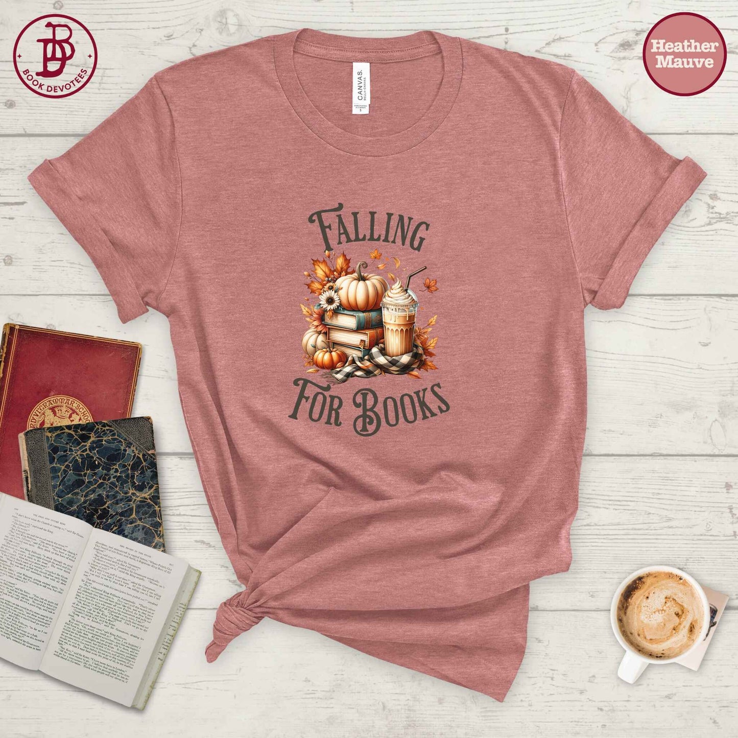 Falling for Books Tee