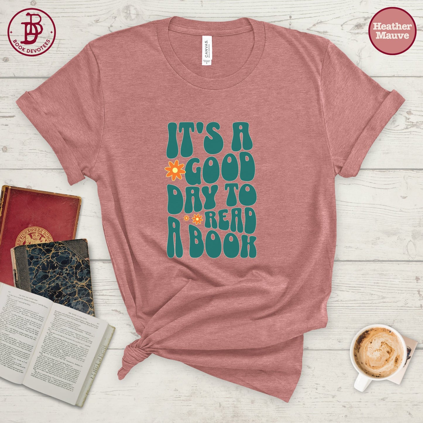Good Day to Read Retro Tee