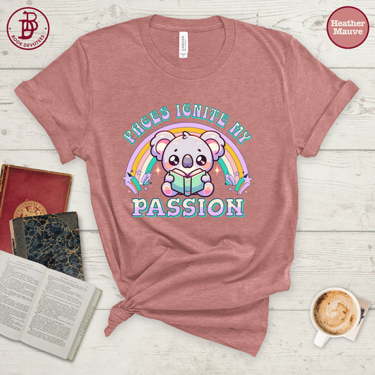 Pages Passion Koala Tee