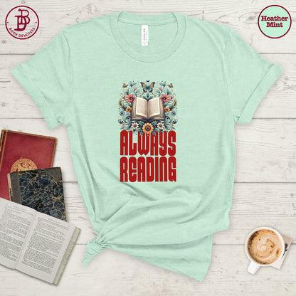 Always Reading Tee