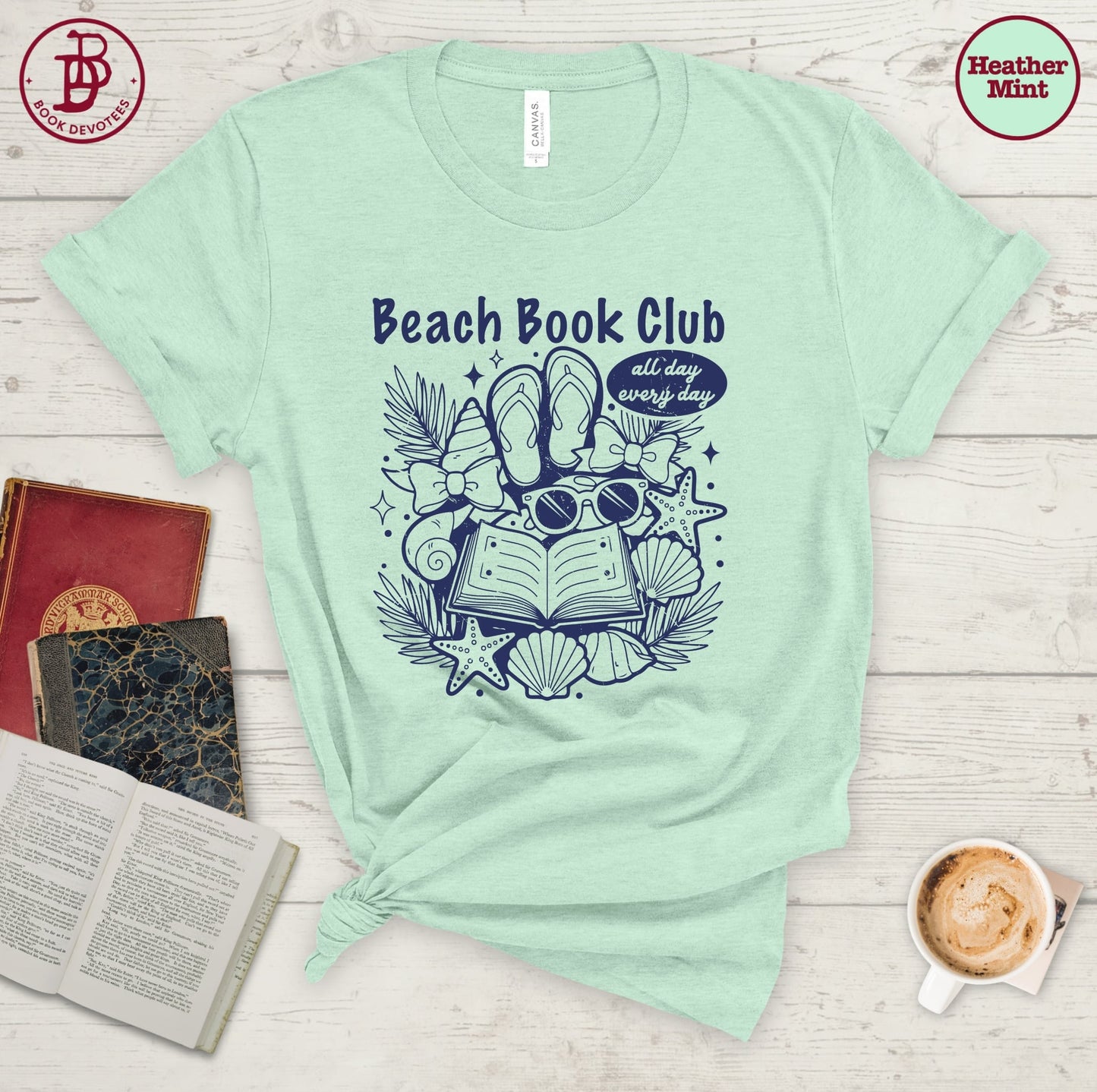 Beach Book Club All Day Tee