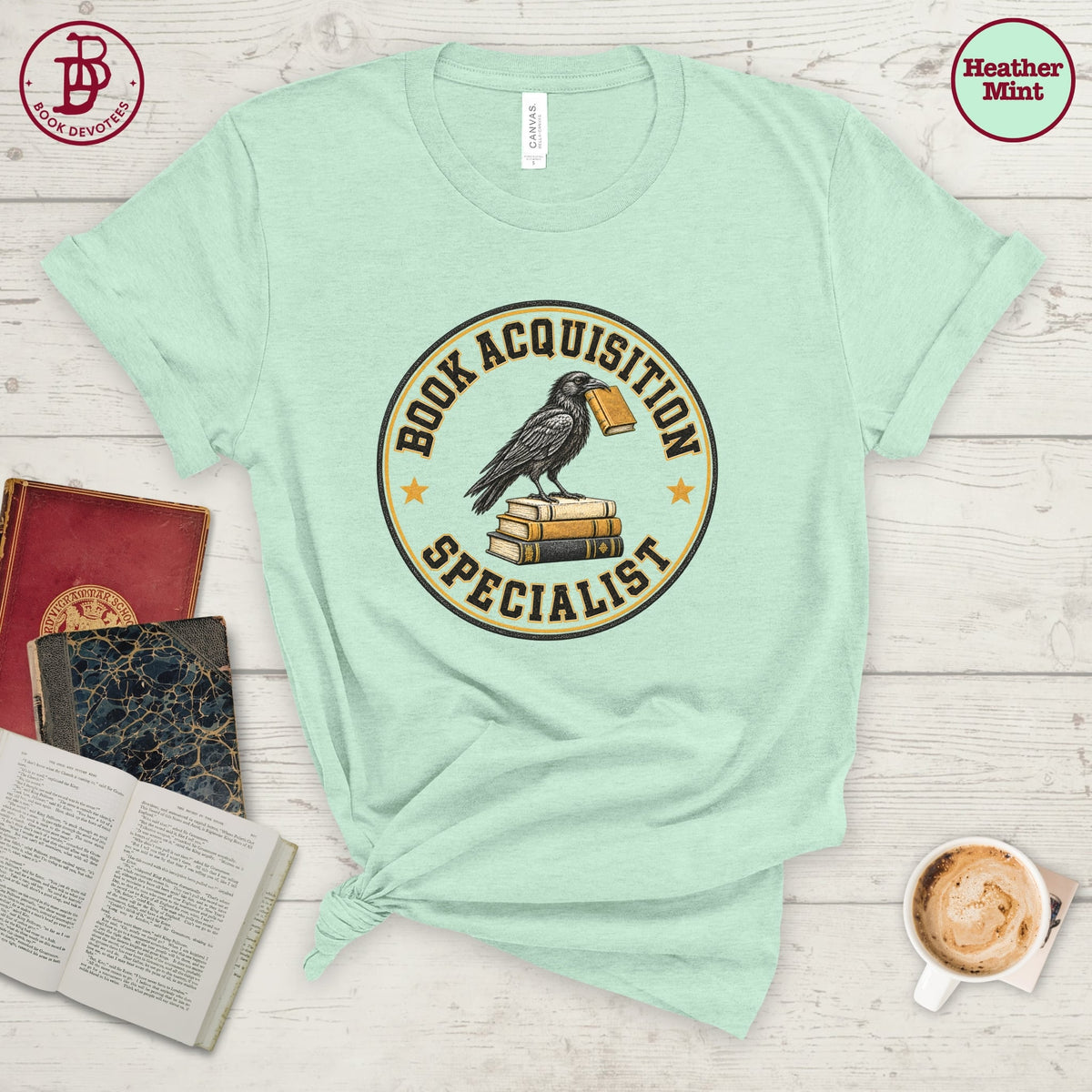 Book Acquisition Specialist Tee