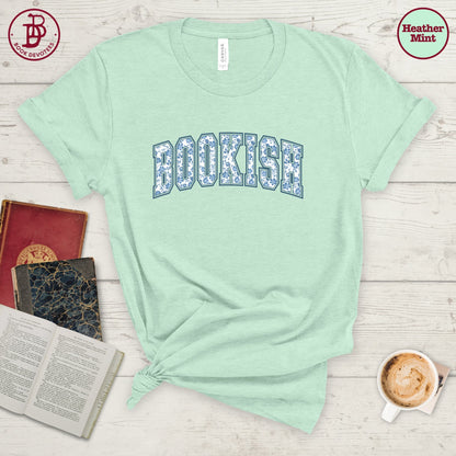 Bookish Blue Floral Tee