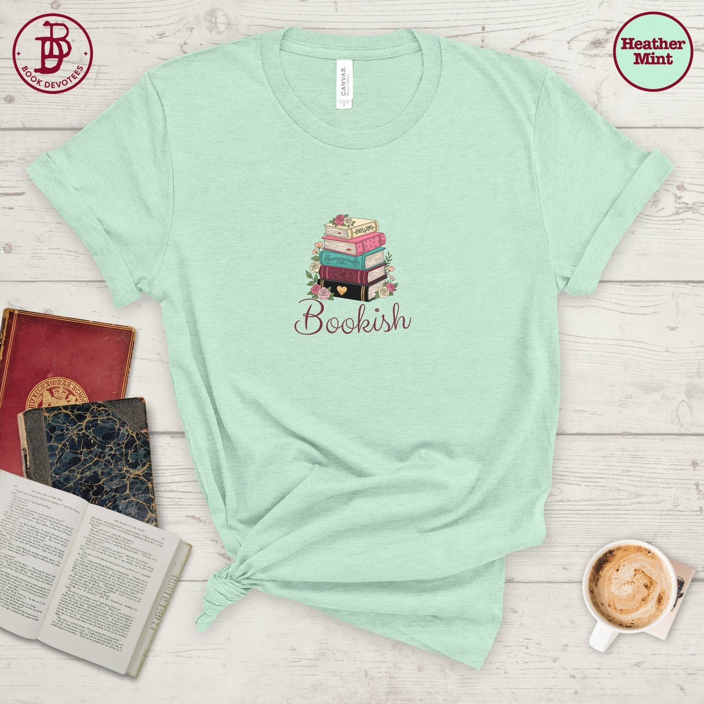 Bookish Roses Tee