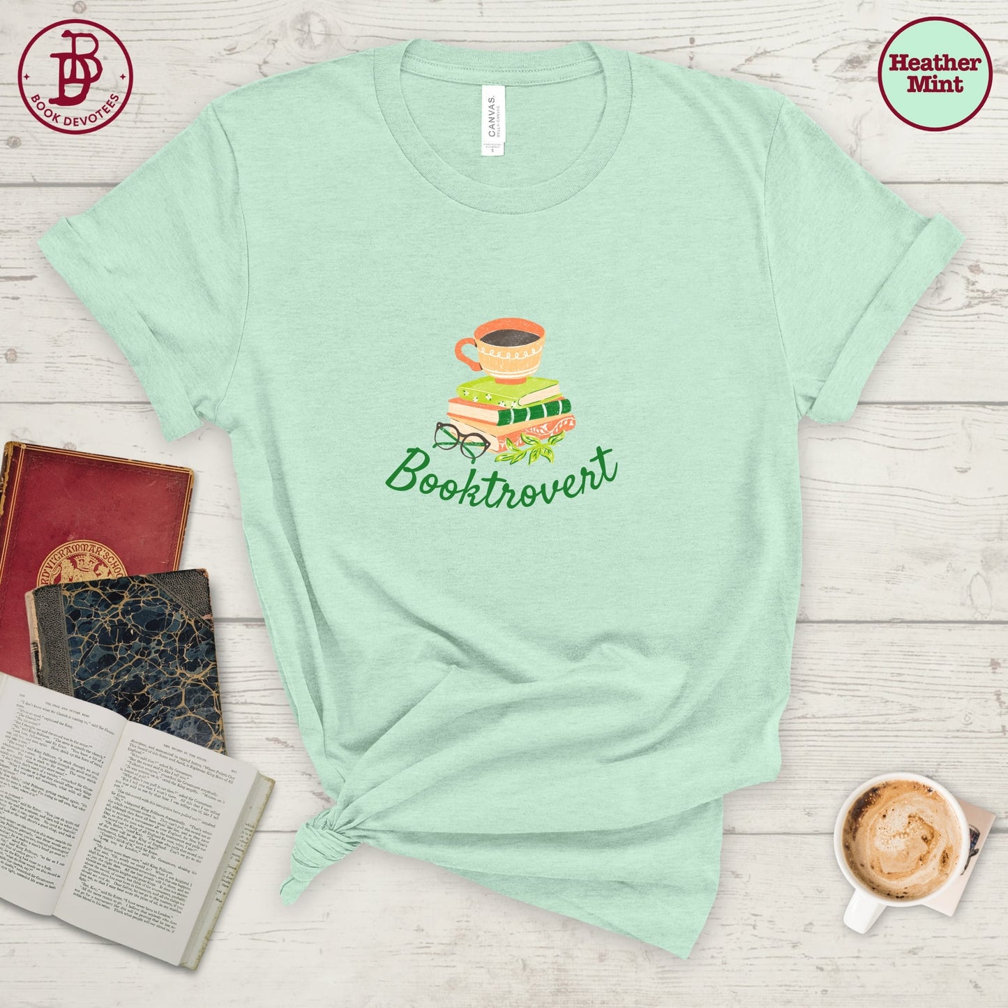 Booktrovert Tea Tee