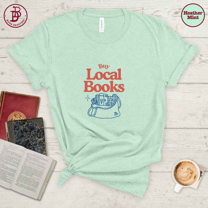 Buy Local Books Tee
