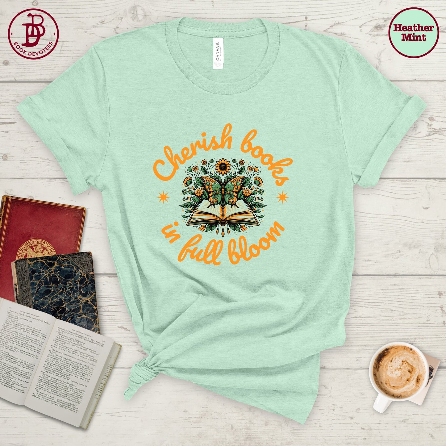 Cherish Books Tee