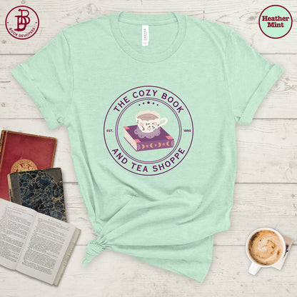 Cozy Book Tea Shoppe Tee