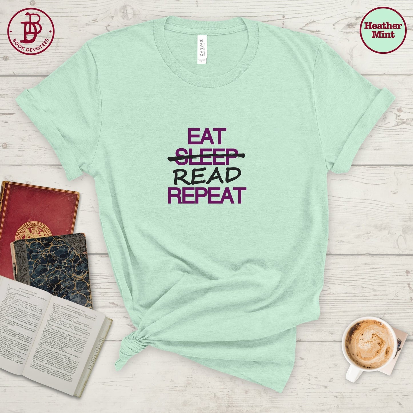 Eat Read Repeat Tee