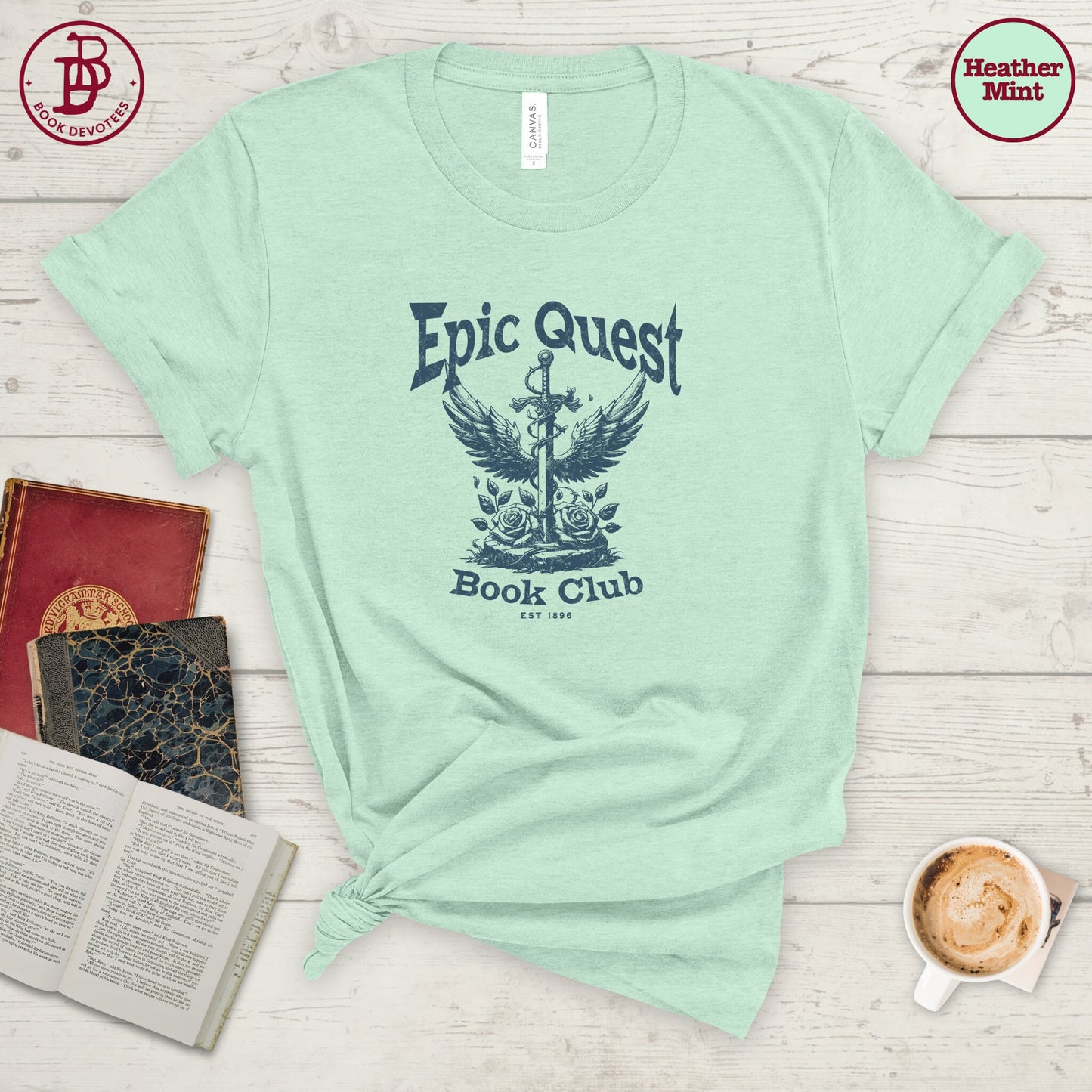 Epic Quest Book Club Tee