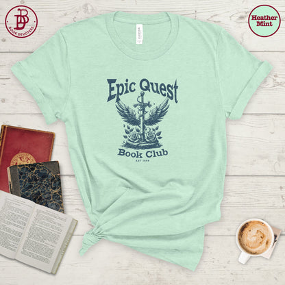 Epic Quest Book Club Tee