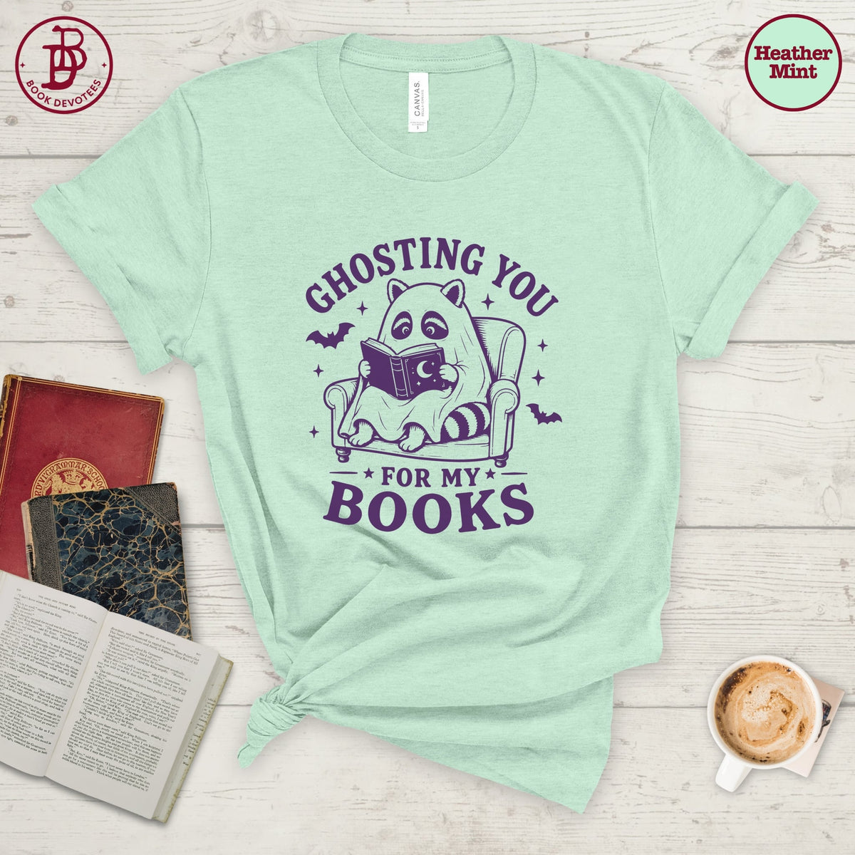 Ghosting You for Books Tee