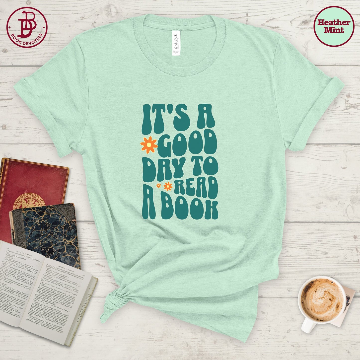 Good Day to Read Retro Tee