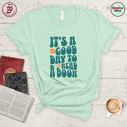 Good Day to Read Retro Tee