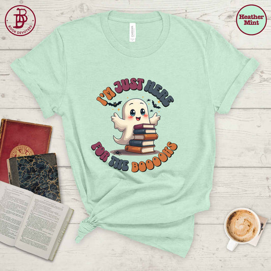 Here for the Books Tee