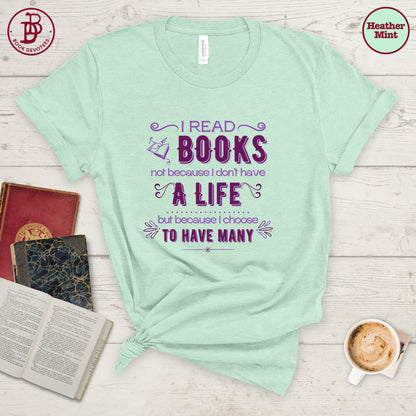 I Read Books Tee