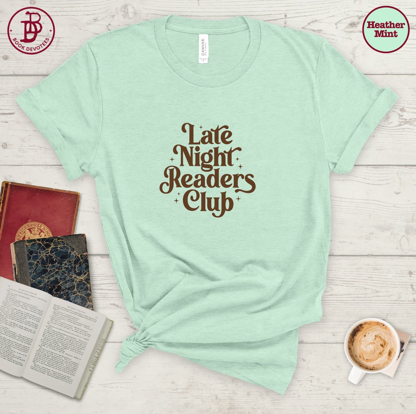 Late Night Readers Club Tee
