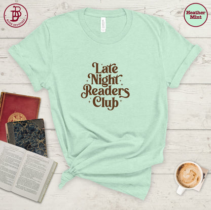 Late Night Readers Club Tee