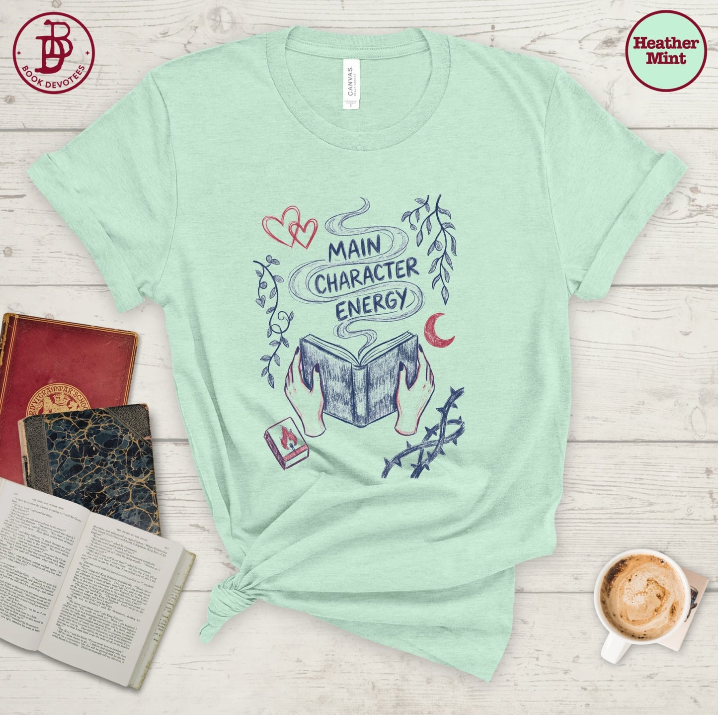 Main Character Energy Art Tee