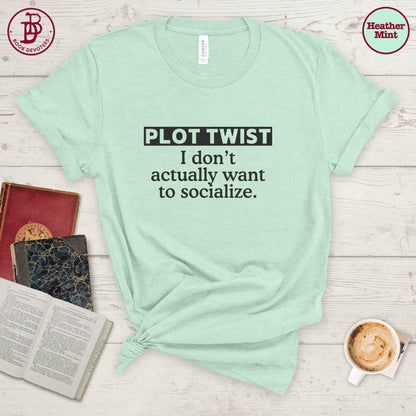 Plot Twist Tee