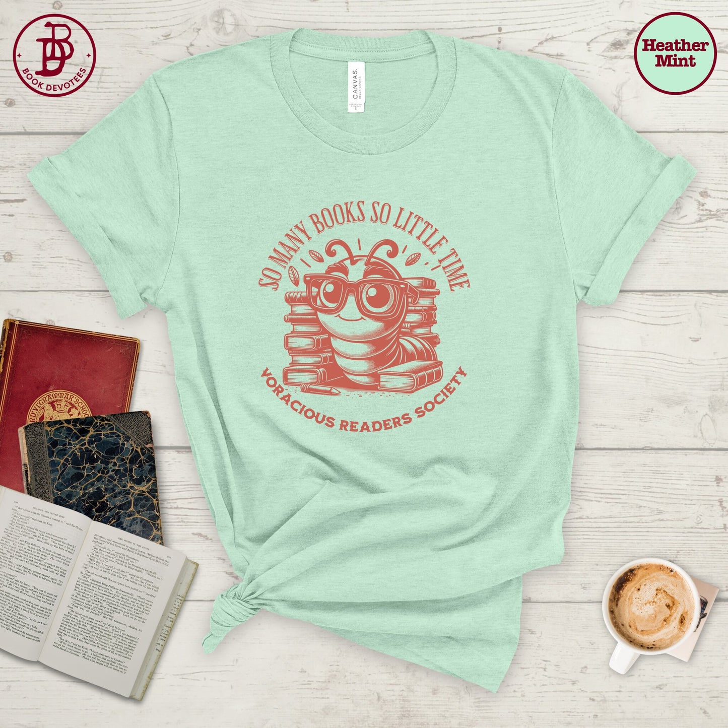 So Many Books Society Tee