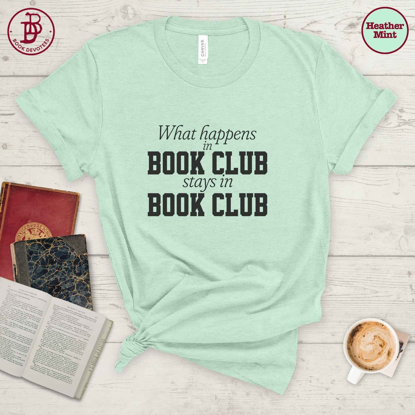 Stays in Book Club Tee
