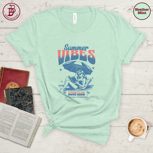Summer Vibes Book Club Tee