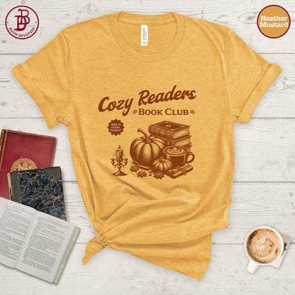 Cozy Readers Book Club Tee