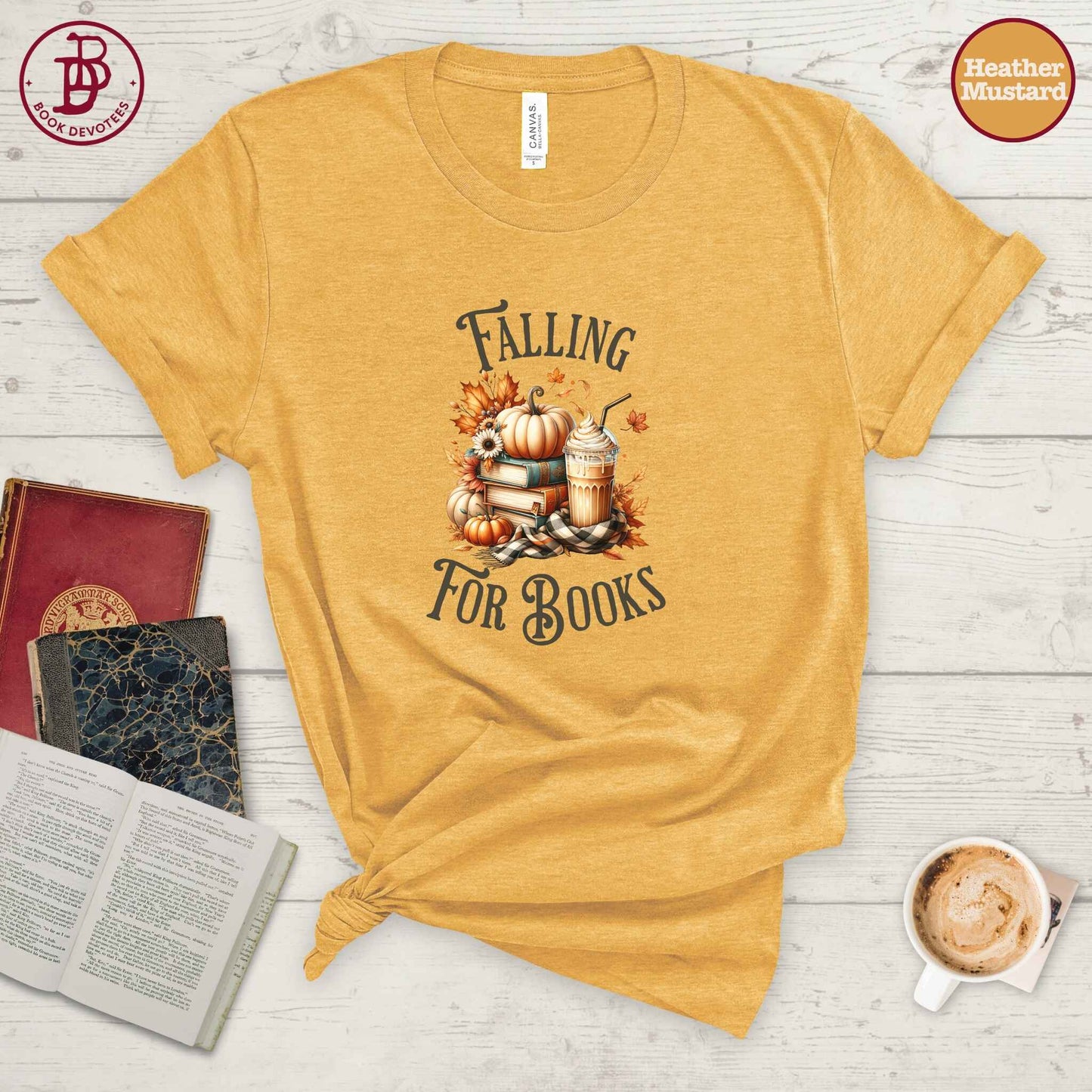 Falling for Books Tee