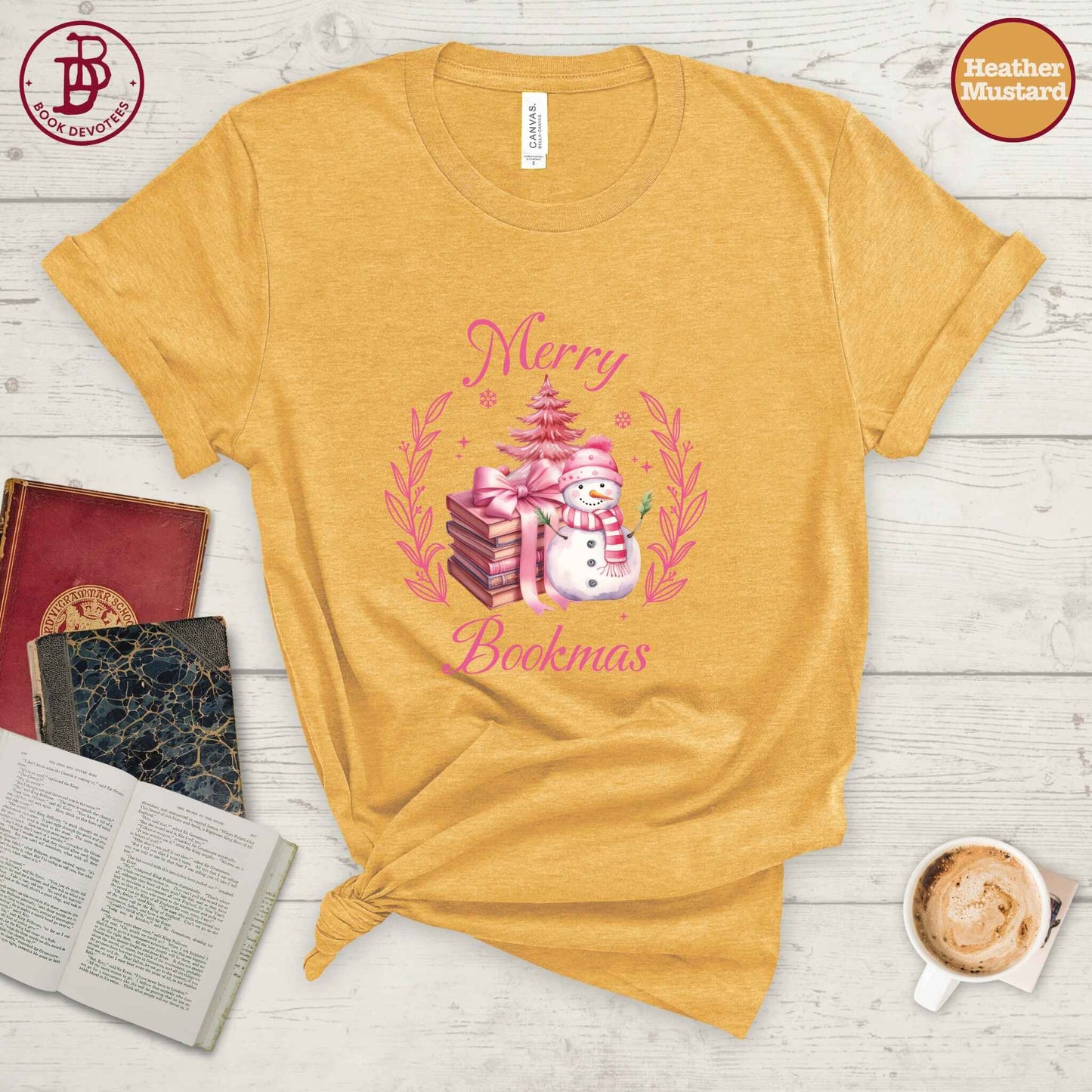 Merry Bookmas Tee