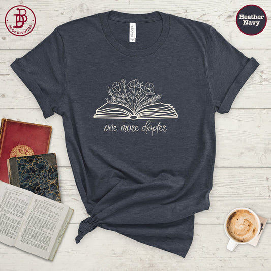 Book Bloom One More Chapter Tee