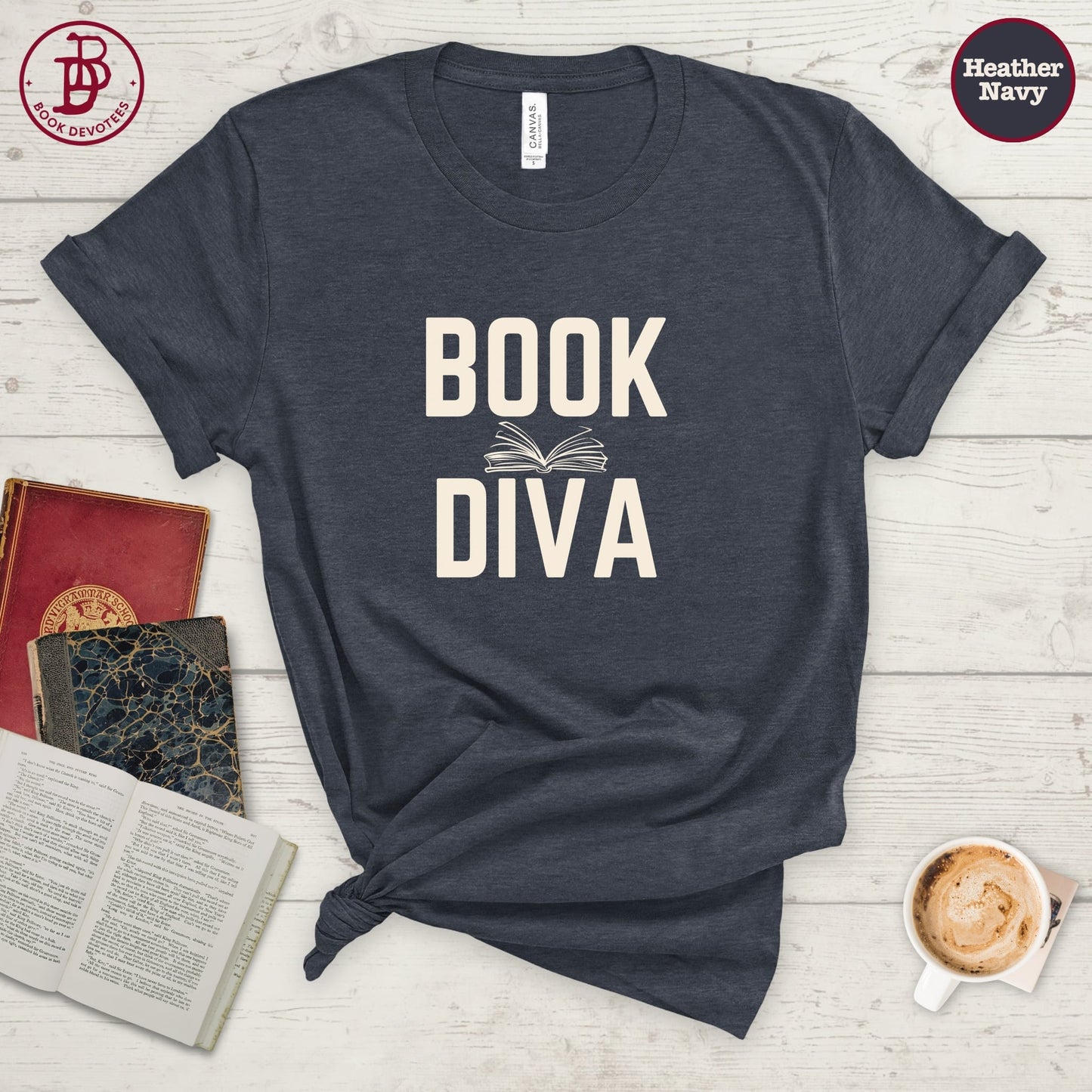 Book Diva Tee