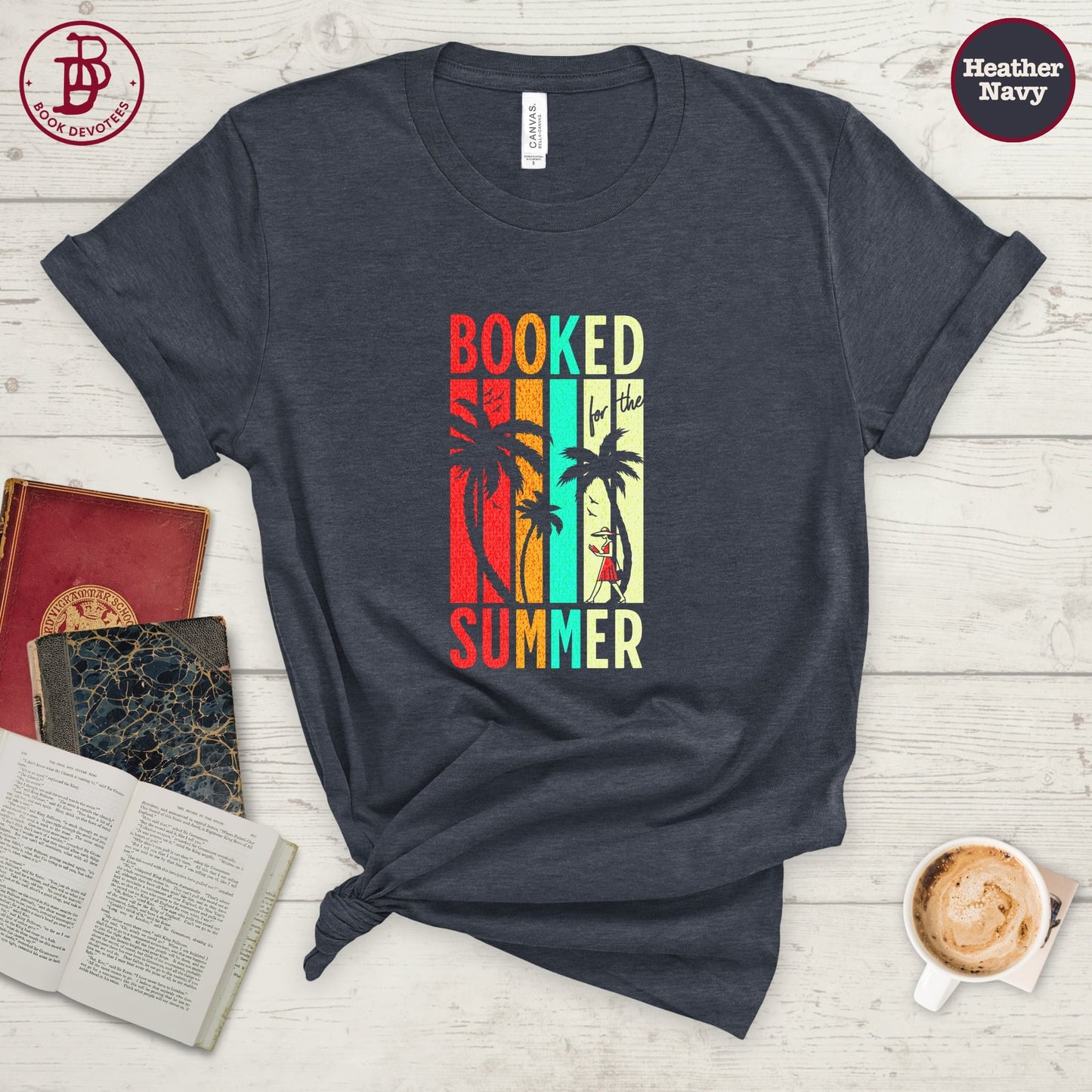 Booked for Summer Tee