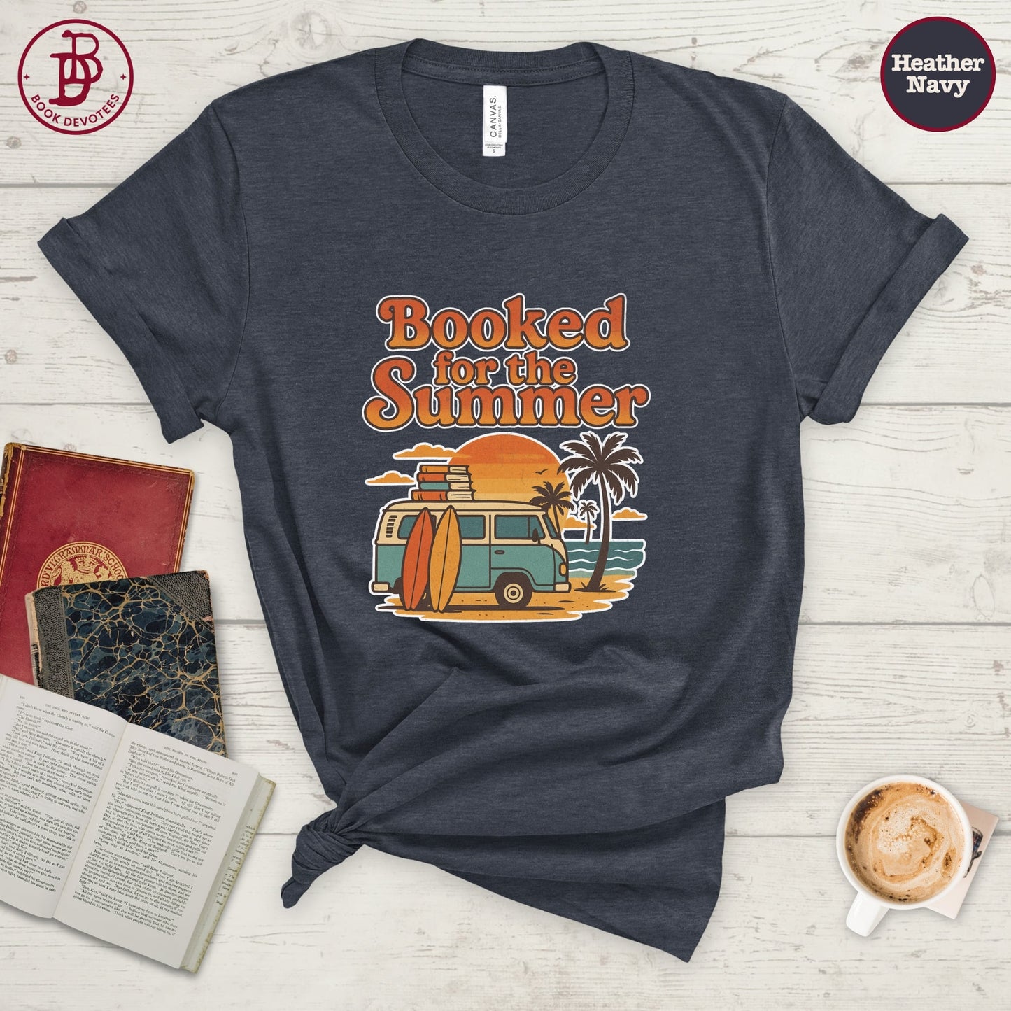 Booked for Summer Beach Tee