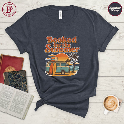 Booked for Summer Beach Tee