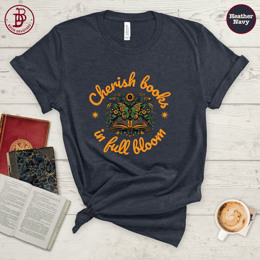 Cherish Books Tee