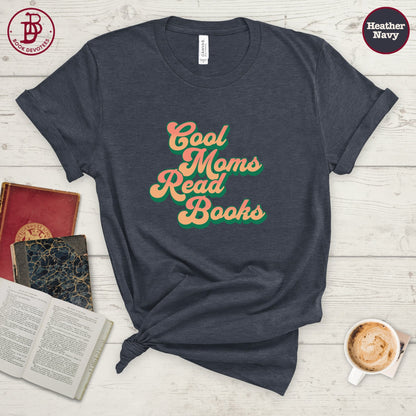 Cool Moms Read Retro Tee