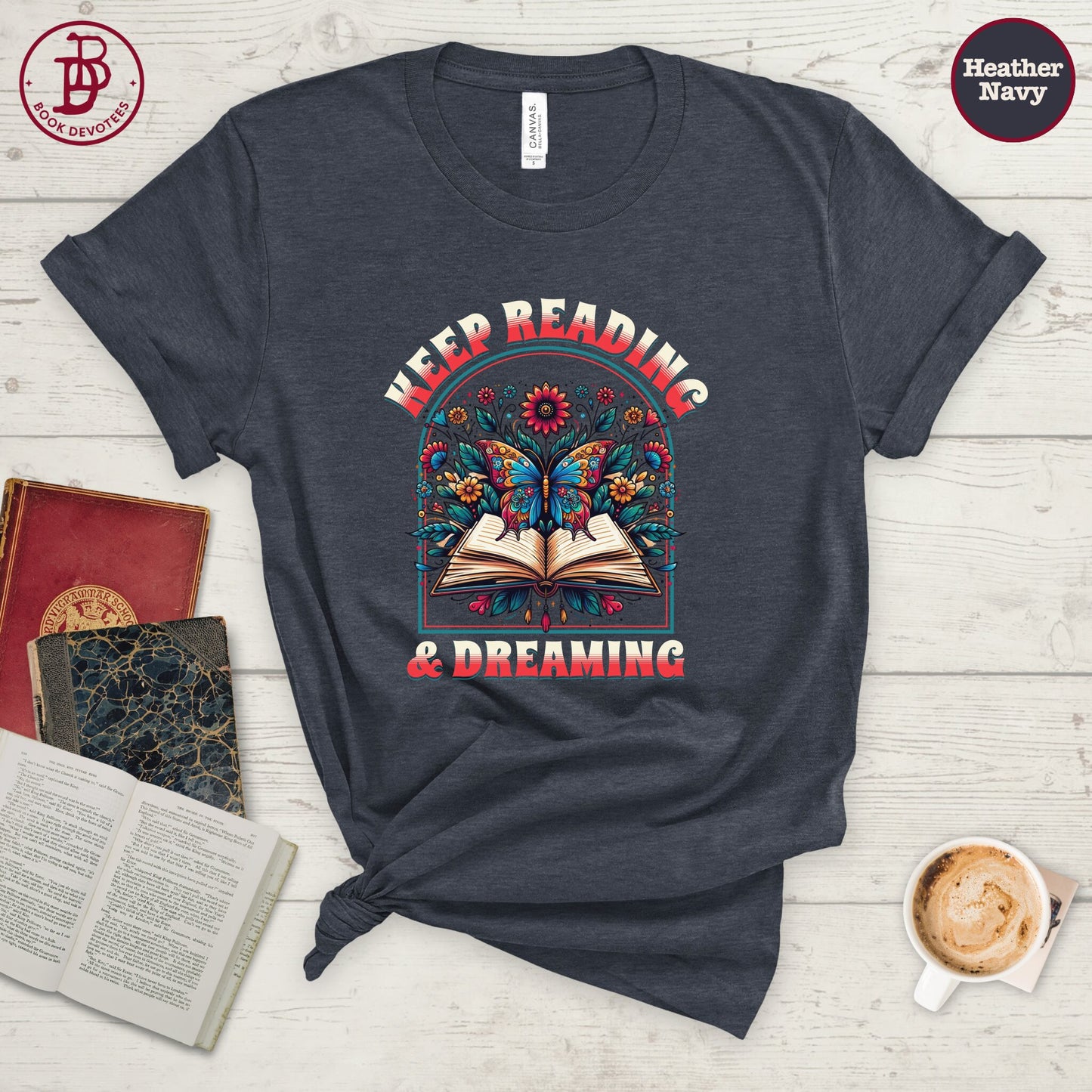 Keep Reading Boho Tee