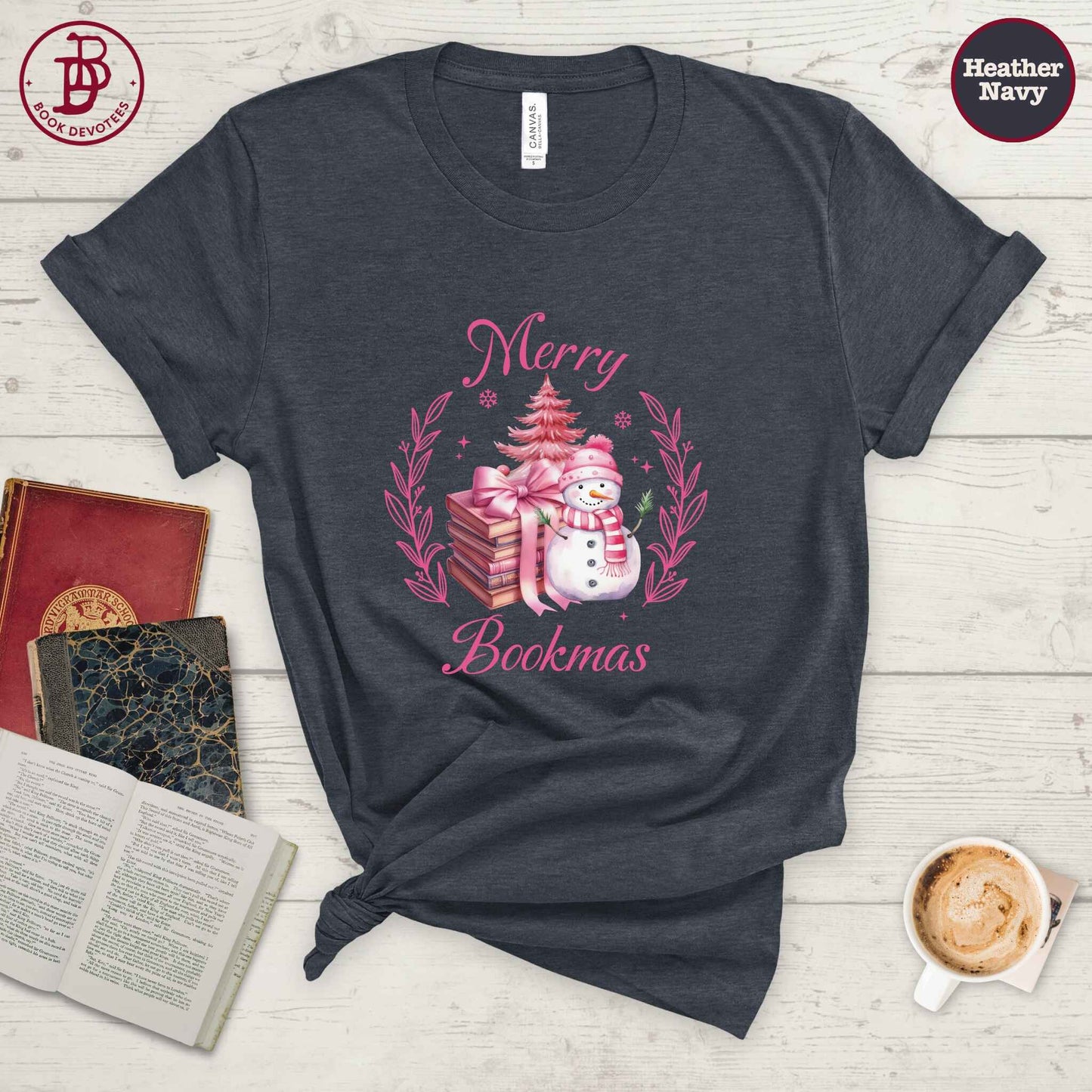 Merry Bookmas Tee