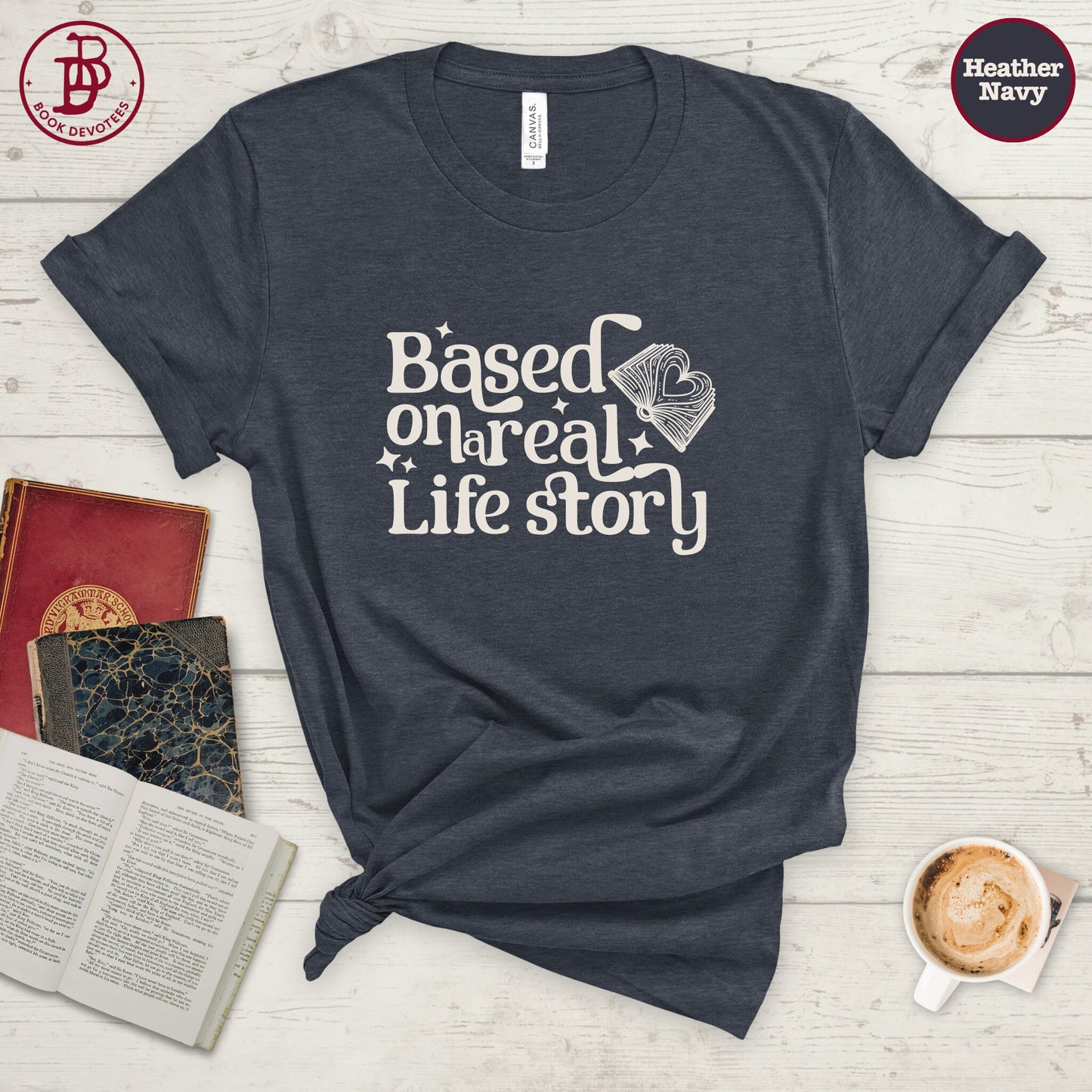 Real Life Story Tee