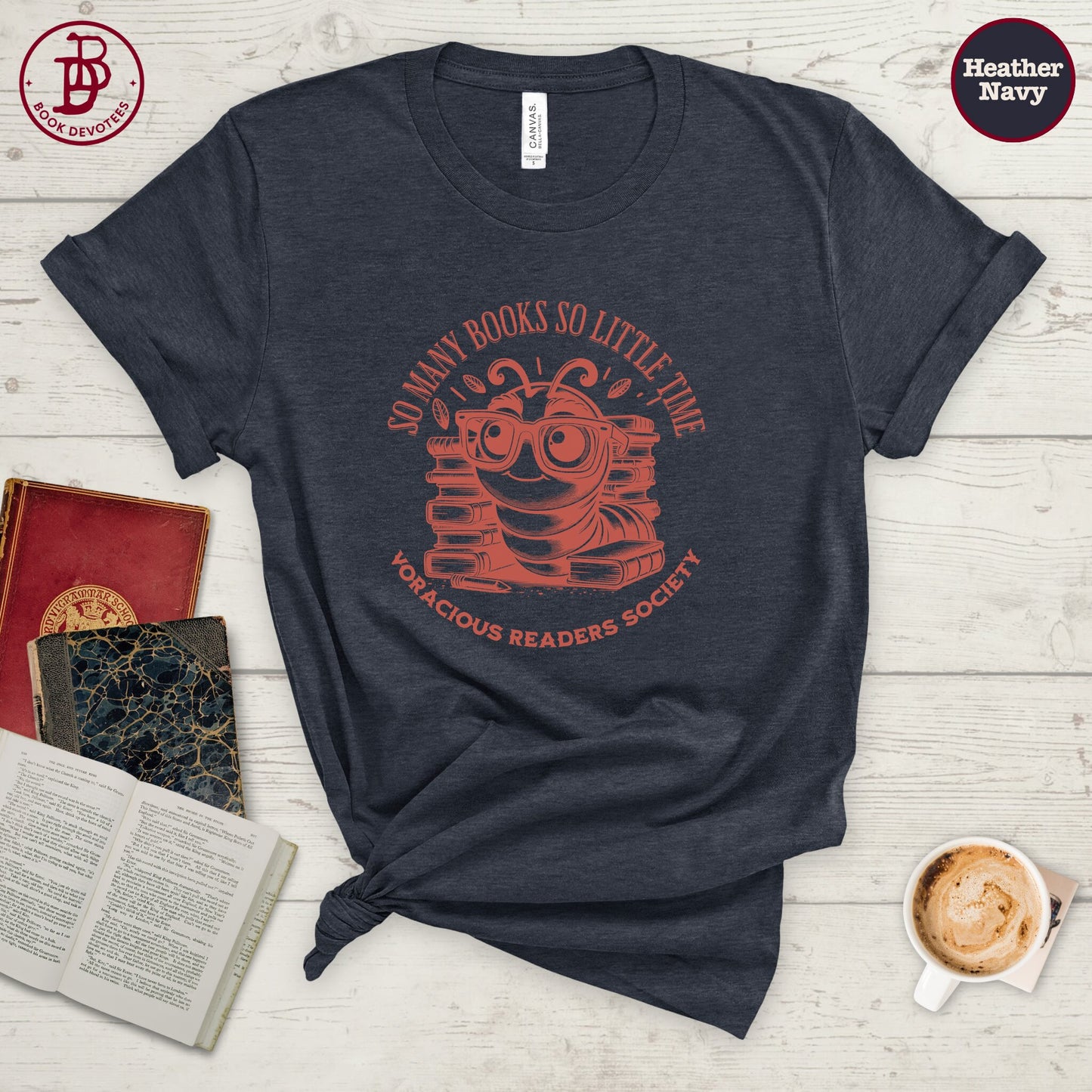 So Many Books Society Tee